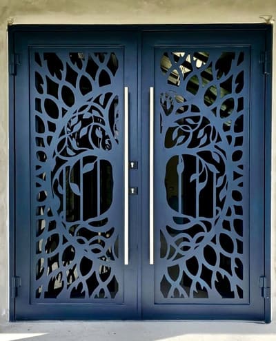Horse in the tree of life. Entry Doors by Nair Smart Solutions