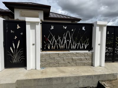 Butterflies, close. Fencing & Boundary by Nair Smart Solutions